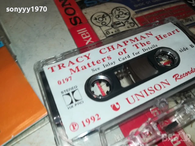 TRACY CHAPMAN-ORIGINAL TAPE 0308250924, снимка 7 - Аудио касети - 51232750