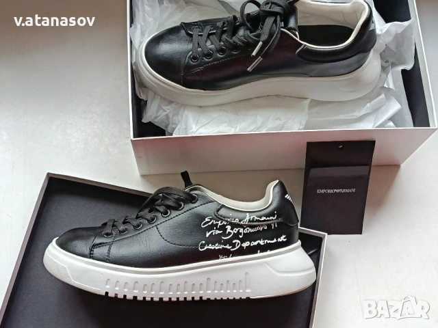 Emporio Armani , снимка 3 - Маратонки - 53707707