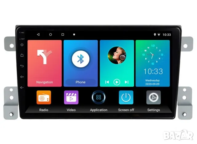 Мултимедия, за Suzuki Grand Vitarа, Двоен дин, Андроид, навигация, плеър, с Android, Suzuki Vitara, снимка 3 - Аксесоари и консумативи - 49755395