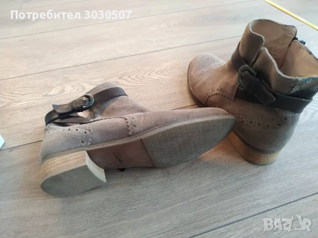 Боти Clarks, номер 36, снимка 2 - Дамски боти - 46950804