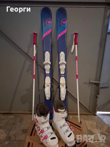 Комплект Rossignol-116см+обувки Rossignol 21. 5