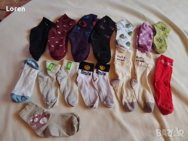 Чорапки плътни и нормални 36-41, снимка 2 - Дамски чорапи - 51873784