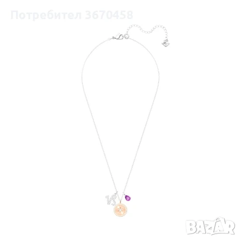 Колие Swarovski Zodiac Pendant-Capricorn horoscope 5349216 Зодиак Козирог елемент , снимка 2 - Колиета, медальони, синджири - 51365746