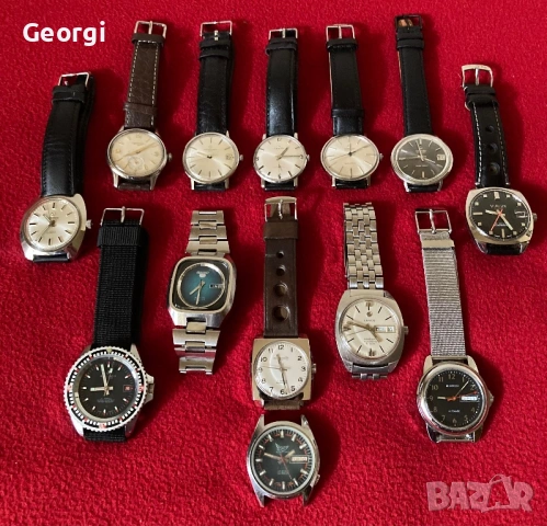 Винтидж Swiss 40/70те Zenith Longines Колекция Часовници, снимка 2 - Мъжки - 53592437