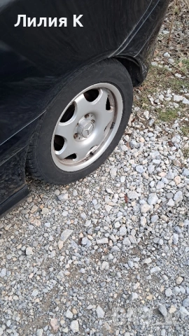 4броя лети джанти мерцедес С220