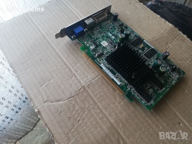 Видео карта ATi Radeon Asus X600 RV370XT 256MB DDR 128bit PCI-E, снимка 4 - Видеокарти - 45370883