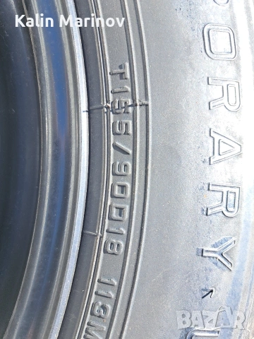 резервна гума патерица за мерцедес МЛ. 164, снимка 3 - Гуми и джанти - 53768875