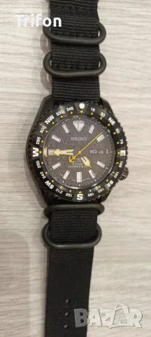 Часовник Seiko PROSPEX automatic diver Black edition , снимка 3 - Мъжки - 47463658