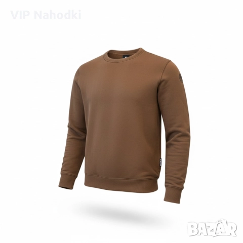 Суичър G-Star RAW в кафяв цвят., снимка 3 - Суичъри - 52591052