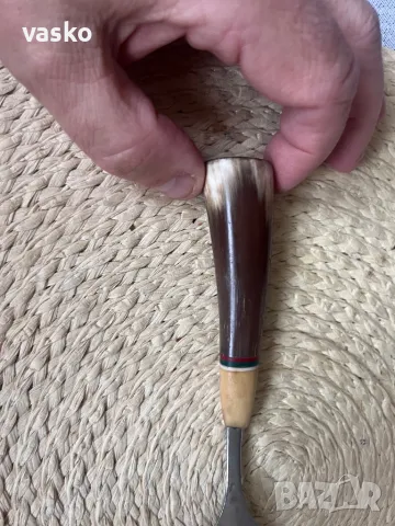 Нож за масло 20см,рог, снимка 7 - Прибори за хранене, готвене и сервиране - 49840068