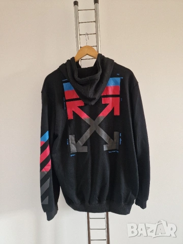 Страхотен мъжки суитчър OFF WHITE размер 2XL/ 3XL, снимка 6 - Суичъри - 53794564