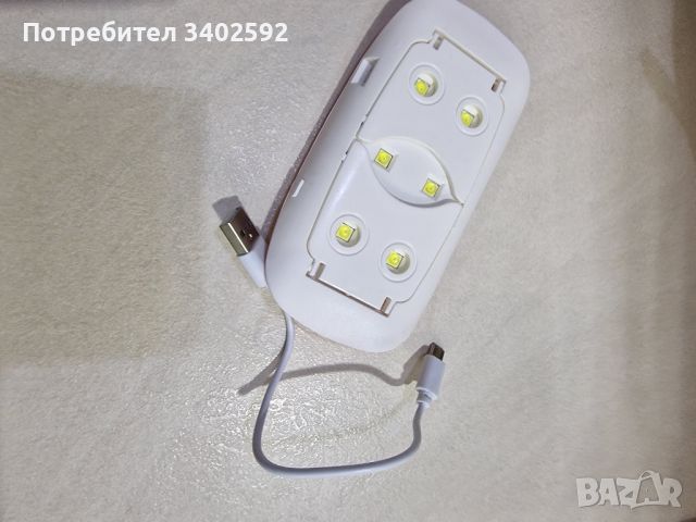 Мини лампа за изпичане на нокти , снимка 7 - Продукти за маникюр - 45419425