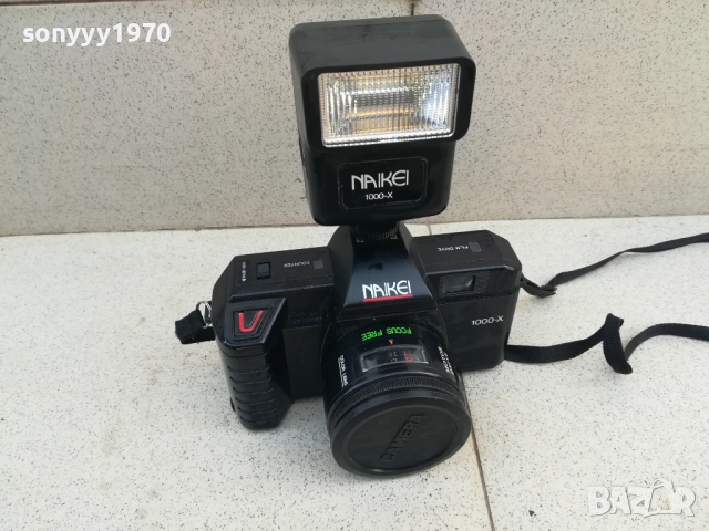 NAIKEI-РЕТРО ФОТО+СВЕТКАВИЦА 1010251533LCHERY, снимка 7 - Фотоапарати - 52009949