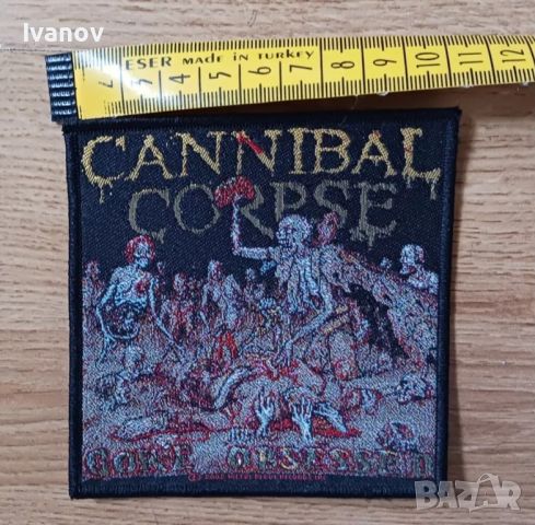 Cannibal Corpse нова оригинална нашивка, снимка 2 - Други - 45244146