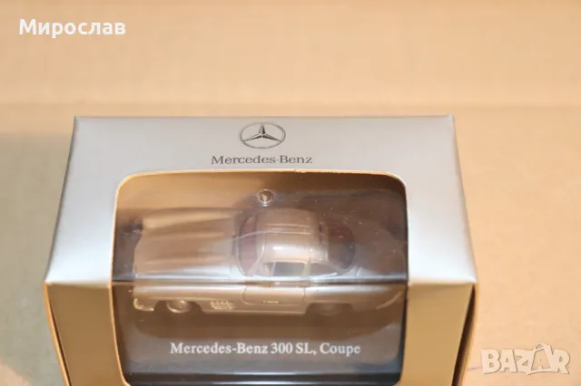 1:72 MERCEDES BENZ 300 SL ИГРАЧКА КОЛИЧКА ДИЛЪРСКИ МОДЕЛ, снимка 2 - Колекции - 49868088