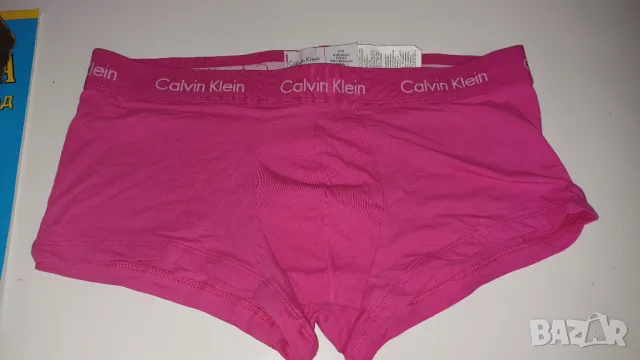 Calvin Klein розови боксерки L, снимка 1 - Бельо - 49012481