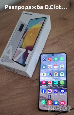 Samsung Galaxy A71, снимка 1 - Samsung - 48040413