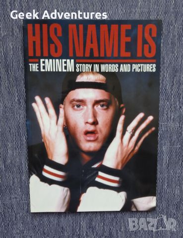 Еминем Автобиография Книга със Снимки Английски Език Eminem Story 2001, снимка 1 - Колекции - 46591308