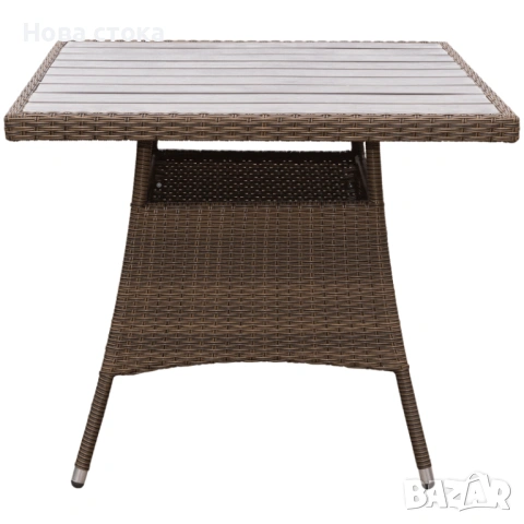 Градински комплект маса с 4 стола, снимка 2 - Градински мебели, декорация  - 54008571