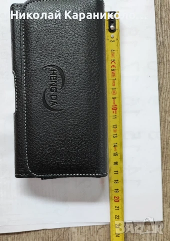 Продавам кожен калъф/кобур/ за телефон за колан, снимка 4 - Калъфи, кейсове - 50831567