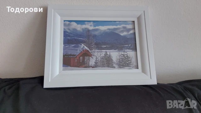 Картина зимен пейзаж, снимка 3 - Картини - 51133773