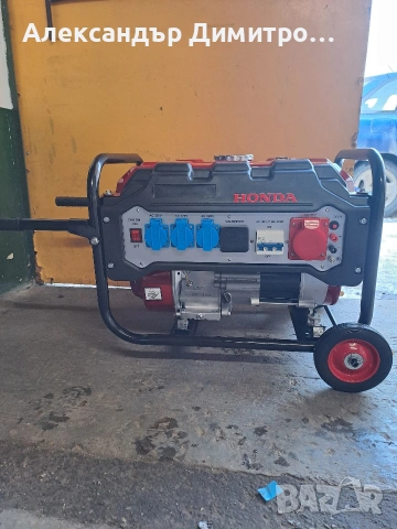 генератор за ток HONDA 6.5KW, снимка 3 - Генератори - 54187923