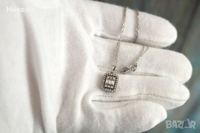 SWAROVSKI комплект ,сребро 925, снимка 5 - Бижутерийни комплекти - 52344520