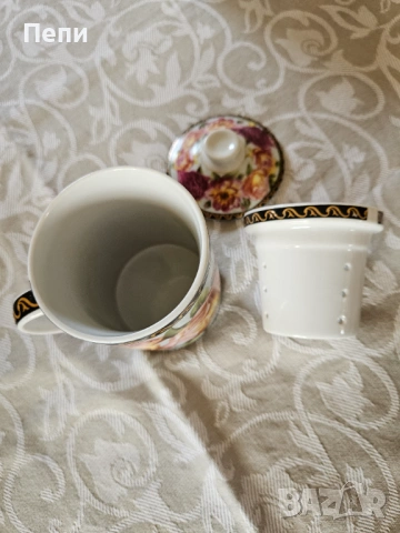 Чаша за чай, снимка 4 - Антикварни и старинни предмети - 53374097