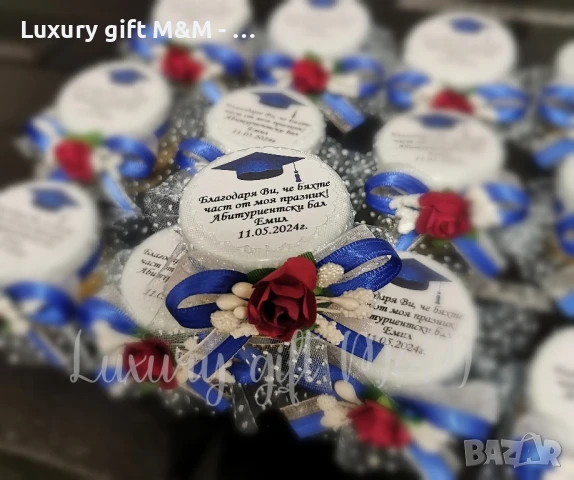 Подаръци за гости, подаръчета за гости, бурканчета с мед, снимка 8 - Подаръци за кръщене - 36079138