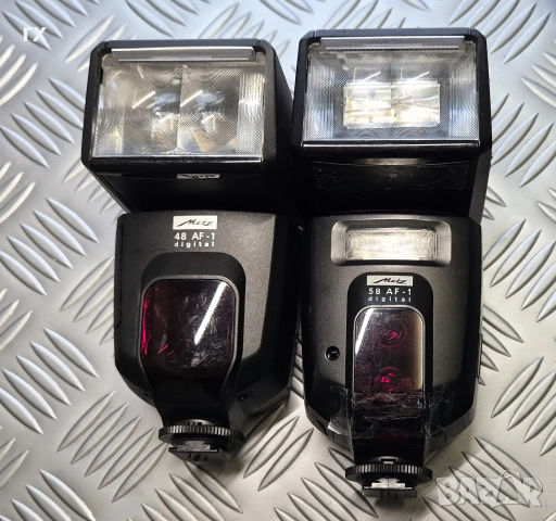  светкавици Nikon SB-24 , Metz 48af-1, Metz 58 AF-1, снимка 6 - Светкавици, студийно осветление - 50998448