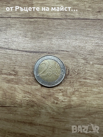 Продавам рядка монета от 2евро 2000г Белгия  крал Алберт II, снимка 2 - Нумизматика и бонистика - 53566430