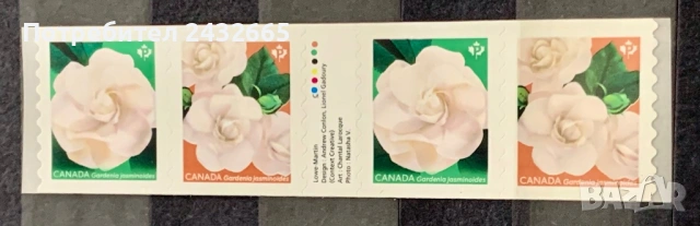 3798. Канада 2019 - “ Флора. Гардении. ”, **, MNH