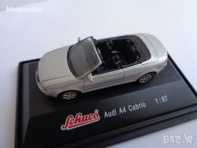 SCHUCO 1:87 H0 AUDI A4 ИГРАЧКА КОЛИЧКА МОДЕЛ , снимка 4 - Колекции - 46412332