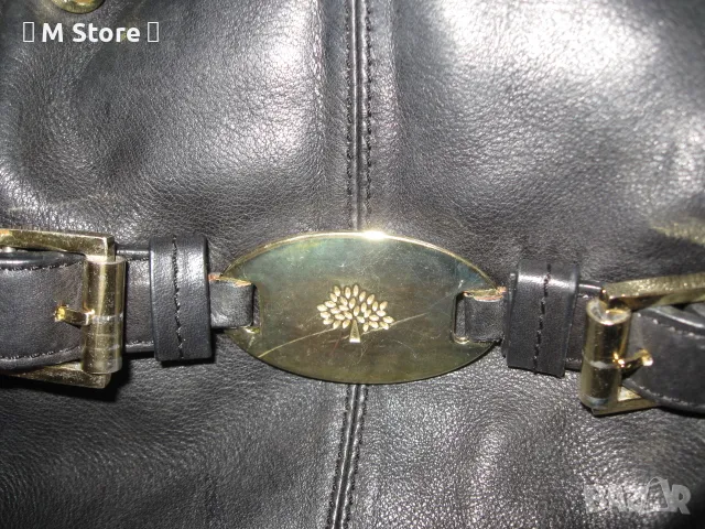 Mulberry дамска чанта естествена кожа, снимка 5 - Чанти - 49748737