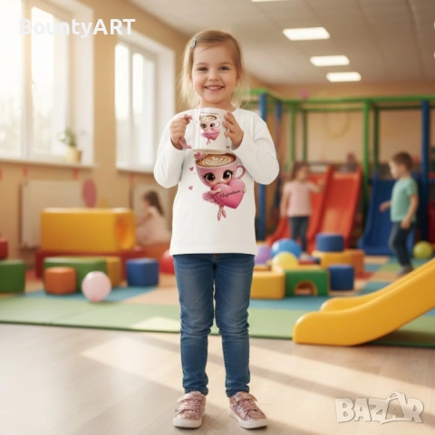 Персонализиран подаръчен комплект Балерина Капучина, снимка 3 - Подаръци за рожден ден - 51183597