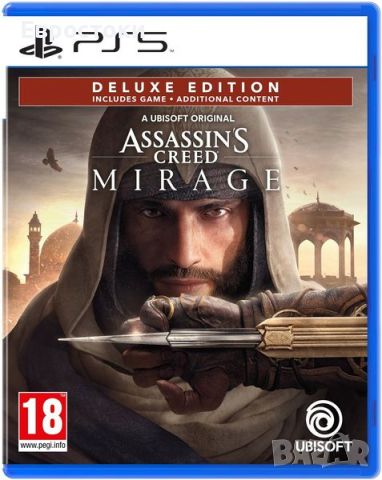 Игра за PS5 - Assassin's Creed Mirage (Deluxe Edition) , снимка 1 - Игри за PlayStation - 46640429