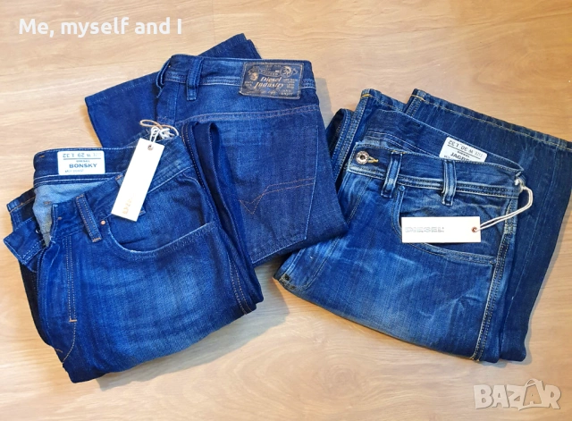 Дънки diesel, нови, 3 чифта