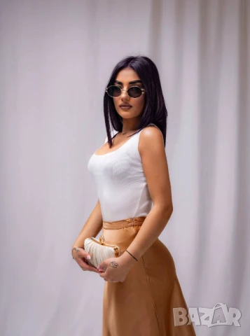 Сатенена дълга пола, снимка 6 - Поли - 50770419