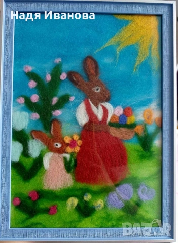 Картини от вълна, снимка 8 - Картини - 53093739