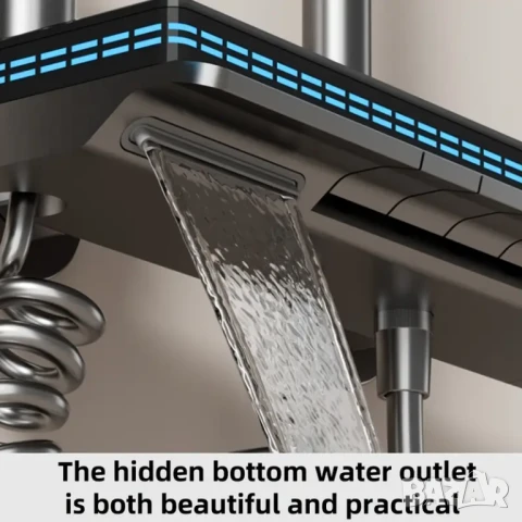 💧 Дигитален Душ BB Construction – Лукс и Прецизност във Вашата Баня, снимка 2 - Душове - 50780265