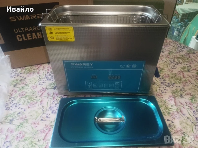 Ултразвукова почистваща вана 6.5 л, снимка 3 - Други инструменти - 51394622