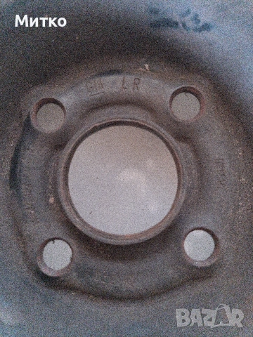 Летни гуми с желязни джанти 14 ки от Опел Астра F с четири дупки, снимка 13 - Гуми и джанти - 53973278