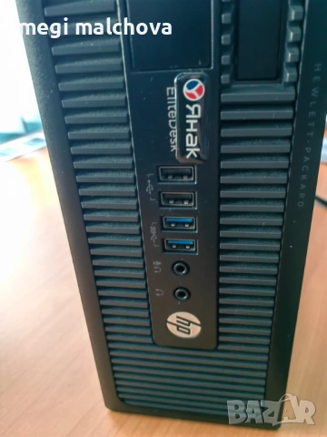 Настолен копютър HP с иснталиран windows 10, снимка 10 - Работни компютри - 54212147