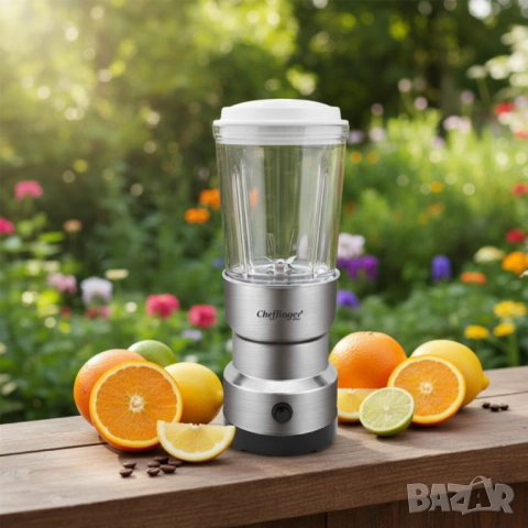 Cheffinger 2-в-1 блендер и мелничка – свежи смутита и ароматно кафе за секунди, снимка 6 - Други - 51947291