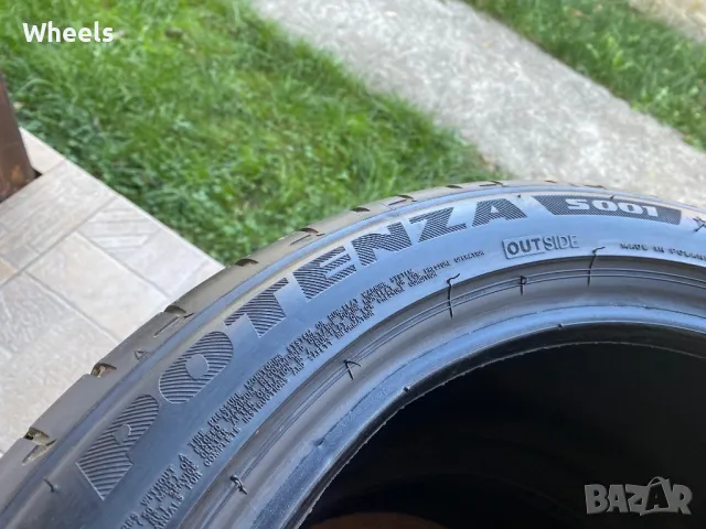 2бр. Летни гуми 245/40/17 Bridgestone Potenza S001 91W RFT, снимка 6 - Гуми и джанти - 47865375