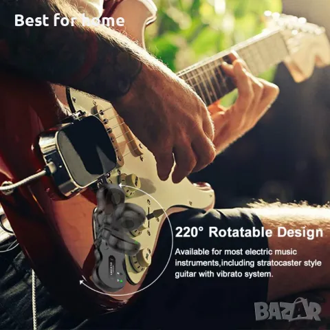 LEKATO Безжична система за китара , снимка 6 - Струнни инструменти - 49676388