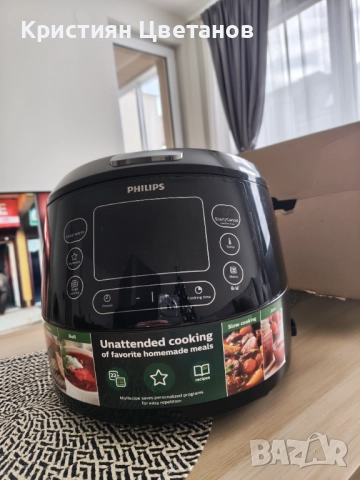 Мултикукар Филипс / Multicooker Philips, снимка 3 - Мултикукъри - 52874198