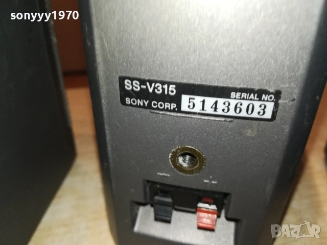 SONY SS-V315 X3 ТОНКОЛОНИ ВНОС SWISS 0109251150, снимка 15 - Тонколони - 51562549