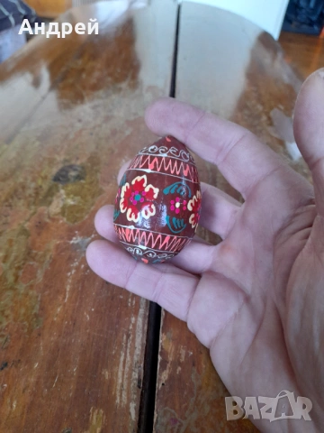 Старо дървено яйце #30