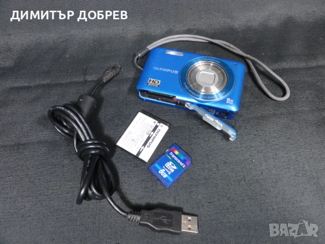 ЦИФРОВ ФОТОАПАРАТ OLYMPUS VG-120 14.0MP CCD DIGITAL CAMERA Y2K, снимка 12 - Фотоапарати - 53756955
